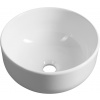 Sapho EMMI keramické umývadlo na dosku, priemer 33cm, biela TU0077