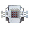 SMD LED Dióda 10W 8: 1, Červená 660nm + Modrá 445nm