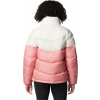 Columbia Puffect II colorblock jacket ružová biela fialová