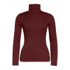 Dámsky rolák Goldbergh Mira Long Sleeve Knit Sweater Vino Rosso