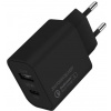 ColorWay AC nabíjačka USB a USB-C 20W, čierny CW-CHS025QPD-BK CW-CHS025QPD-BK