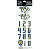 Samolepky na helmu Nashville Predators NHL Decals