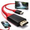 USB-C na HDMI Kábel Adaptér HUB USB Typ C na HDMI MHL 4K 60Hz 2M