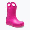 Detské gumáky Crocs Handle It Rain Boot Kids Toddler pink crush