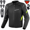 Motocyklová bunda Shima Rush 2.0 veľ. XL čierno-žltá