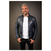 Max Original Leather Pánska kožená bunda 8066 dark blue (2XL 54-56) - Blue - 2XL