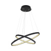 LED luster Globo 67192-42B Ralph 42 W 1300 lm 3000 K čierny stmievateľný