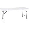 Perel folding table kempingový stolík biela FP183 Zaťažiteľnosť (hmotnosť) (max.) 100 kg; FP183