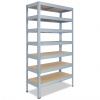 Meets-ecommerce UG Kovový regál profi 230x80x40, 4-7 políc Farba: Metalická zelená, Počet polic: 7 políc