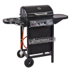 DEMA Plynový gril záhradný 2+1 horáky 8,7 kW Louisiana