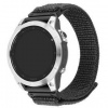 Remienok FIXED Nylon Sporty Strap for Garmin QuickFit 26mm, dark gray FIXNST2-QF26MM-GR