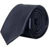 Korntex Kravata KXTIE5, úzká COT76TIE500299-black Černá UNI