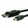 CNS Network Kábel DisplayPort mini/DP M/M 5m, 2K@60Hz v1.1, 10.8Gbit/s, čierny 11995637