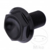 Os M14X1.50 mm 22 mm nerez V4A čierny pre Honda VTX 1300 2003-2007