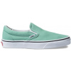 topánky VANS CLASSIC SLIP-ON Neptune Green/True White 36