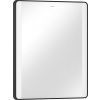 Hansgrohe Xarita Lite Q - Zrkadlo s bočným LED osvetlením 700x600 mm s nástenným vypínačom, čierna matná 54962670