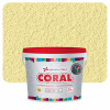 ..SILIKÓNOVÁ FASÁDNA OMIETKA CORAL 1,5mm škrabaná-25kg odtieň LEMON 1