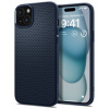 Kryt Spigen Liquid Air pre iPhone 15 Plus, blue
