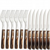 Tramontina Sada steakových príborov z dreva a ocele – 12 ks