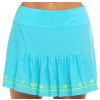 Dámske sukne Lucky in Love Embroidery Long Stitch Around Skirt - sky - Modrý (XL)