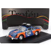 Trofeu Renault A110 Alpine (nočná verzia) N 82 Rally Montecarlo 1973 Umberto De Bonis - Maria T.pelossa 1:43 Modrá oranžová