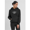 Angels Club Ladies Fluffy Hoody - black S