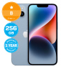 Apple iPhone 14 Blue 256GB B Repasovaný