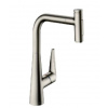 Hansgrohe Talis M51 - Drezová batéria M5117-H300 s výsuvnou spŕškou, sBOX, vzhľad nehrdzavejúcej ocele 73867800