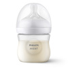 Avent Natural Response priehľadná fľaša s cumlíkom pre podporu rytmu pitia 125 ml