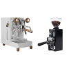 Lelit MaraX3 PL62X3, white + Eureka Mignon Libra 65 All Purpose, CR black