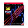 DR Strings Neon Red NRB5-45