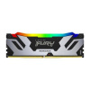 Kingston FURY Renegade/DDR5/16GB/6400MHz/CL32/1x16GB/RGB/Black/Silv KF564C32RSA-16