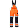 PORTWEST Kalhoty Modaflame Rain Multi Norm Arc MV71 s laclem, reflexní POR-MV71ONRXL XL Oranžová/navy