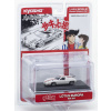 Kyosho Lotus Europa Special 1975 - The Circuit Wolf - (hrdina) Yuya Fubuki - Satoshi Ikezawa - Manga Movie 1:64 Bielo-červená