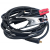 EXTOL PREMIUM 8898220 kabely svařovací, sada 2ks, 16mm2, 3m, 10-25, kleště 200A, guma