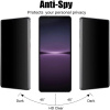 5D Anti spy privacy ochranné tvrdené sklo Sony Xperia 10 V Sony Xperia Sony Xperia 10 V
