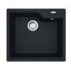 Franke Urban Fragranitový drez UBG 610-56, 56x50 cm, matná čierna 114.0700.066