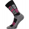 VoXX® Traction I Unisex froté termo ponožky BM000001248300118570 magenta 35-38 (23-25)