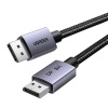 Kábel DisplayPort 1.4 Ugreen DP120, 8K 60Hz, 32,4 Gb/s, 2 m (čierny)