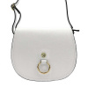 Dámska kabelka Gregorio 1712 DOLLARO taška cez rameno biela prírodná koža