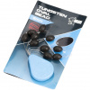 10ks - Korálky Nash Cling On Tungsten Oval Beads 4mm