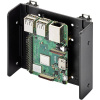 Renkforce držiak DIN-Rail Vhodné pre: Raspberry Pi®, Arduino, Banana Pi vrátane montáže na lištu čierna; RF-3795456