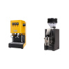 Gaggia New Classic E24 BC, yellow + Eureka Mignon Zero, CR black