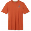 Smartwool M WILDERNESS SUMMIT SS GRAPHIC TEE SF picante Veľkosť: XXL tričko