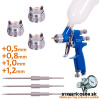 ITALCO H-951 HVLP s tryskami 0,5+0,8+1,0+1,2mm a regulátorom tlaku (ITALCO H-951)