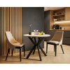 Viko design Okrúhly rozkladací jedálenský stôl ST kašmír small