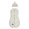 Zavinovačka Sleepee Second Step Swaddle s čepičkou zdarma Ivory Forest
