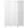 Design-Shop Paraván Shabby vintage C30 - 170 x 120 cm - Biela