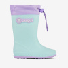 Detské Gumáky COQUI CHILDREN'S RAINBOOTS LINED RAINY COLLAR FUR 8559-900-4402 – Zelená