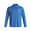 Pánske tričko Under Armour UA Tech Textured 1-2 Zip modrá|S